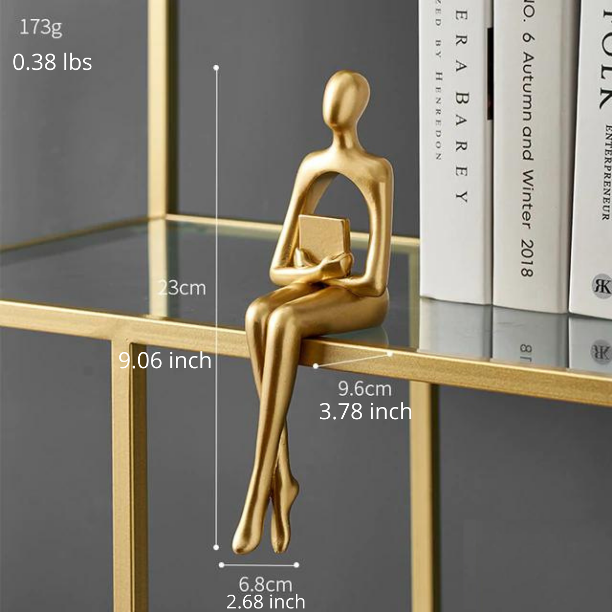 SculptaLuxe™ – Figurines Décoratives Abstraites pour Étagère