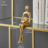 SculptaLuxe™ – Figurines Décoratives Abstraites pour Étagère