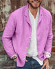 UrbanLinen™ Veste Casual Homme en Coton-Lin - 50 % de réduction, Livraison Gratuite