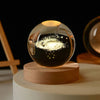 MoonAura™ Lampe Boule Cristal LED USB Magique