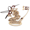 HummiMotion™ – Kit de Construction 3D en Bois avec Effet de Mouvement