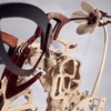 HummiMotion™ – Kit de Construction 3D en Bois avec Effet de Mouvement