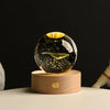 MoonAura™ Lampe Boule Cristal LED USB Magique