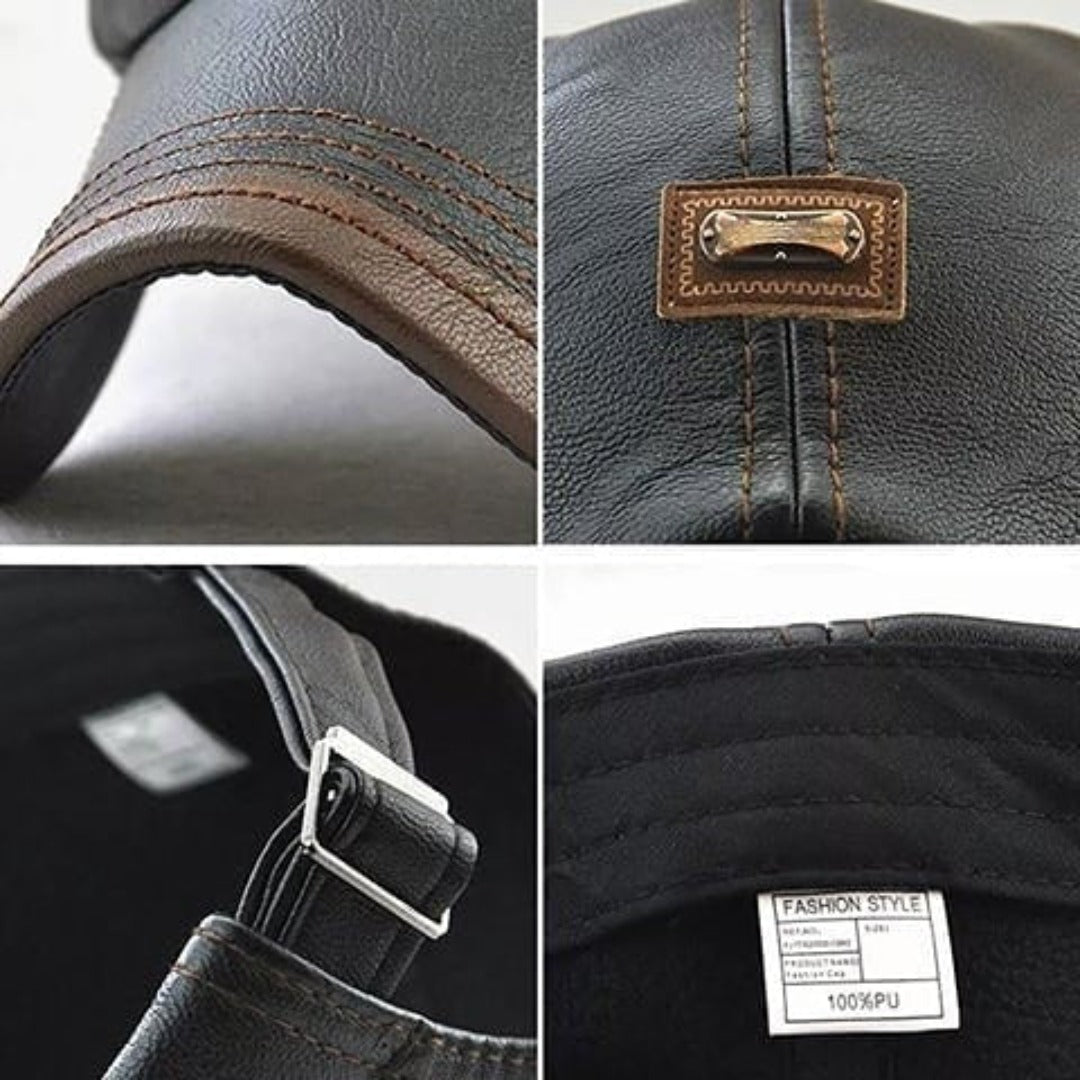 Vintaro™ - Casquette Classique en Cuir pour Homme au Style Rétro (1+1 GRATUIT)