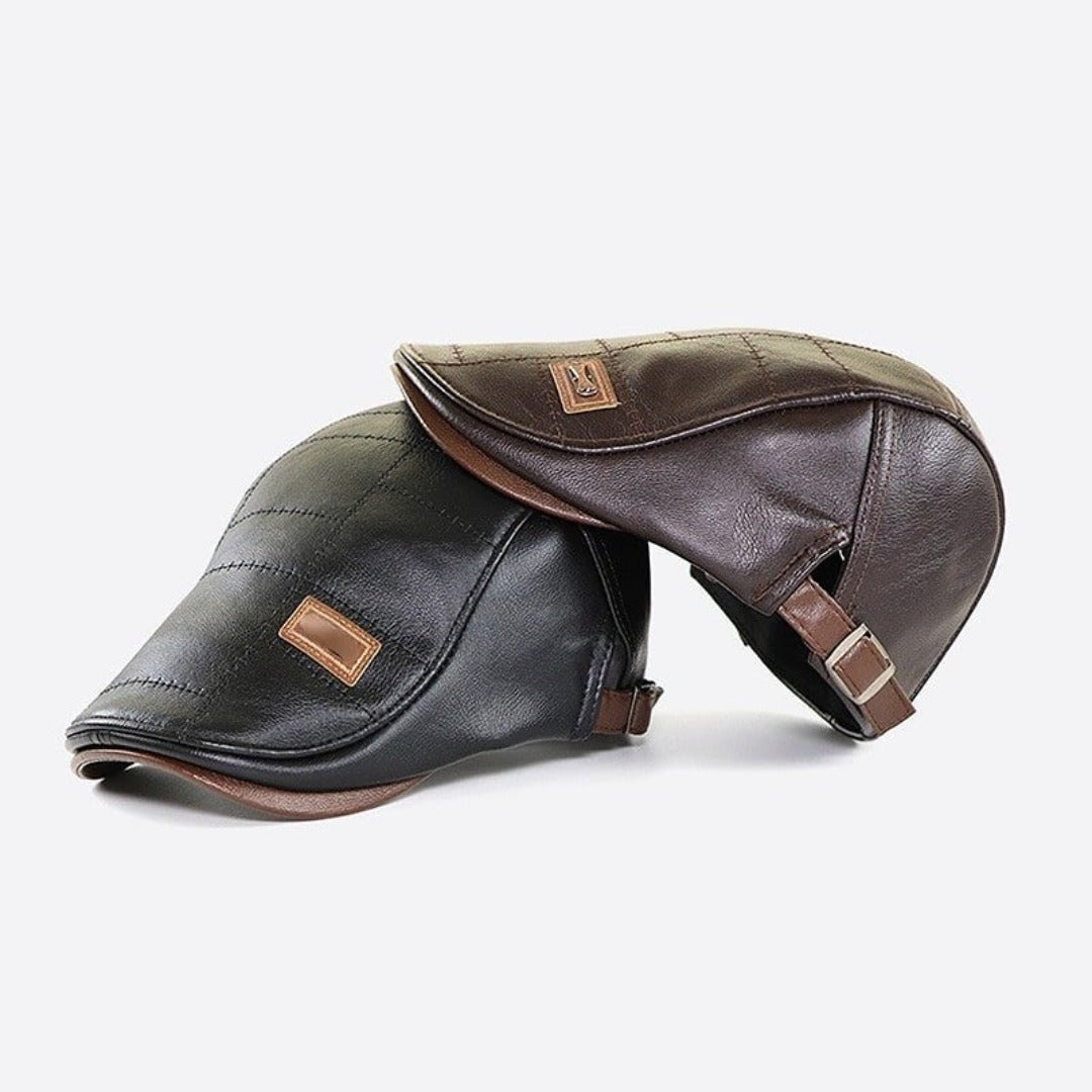 Vintaro™ - Casquette Classique en Cuir pour Homme au Style Rétro (1+1 GRATUIT)