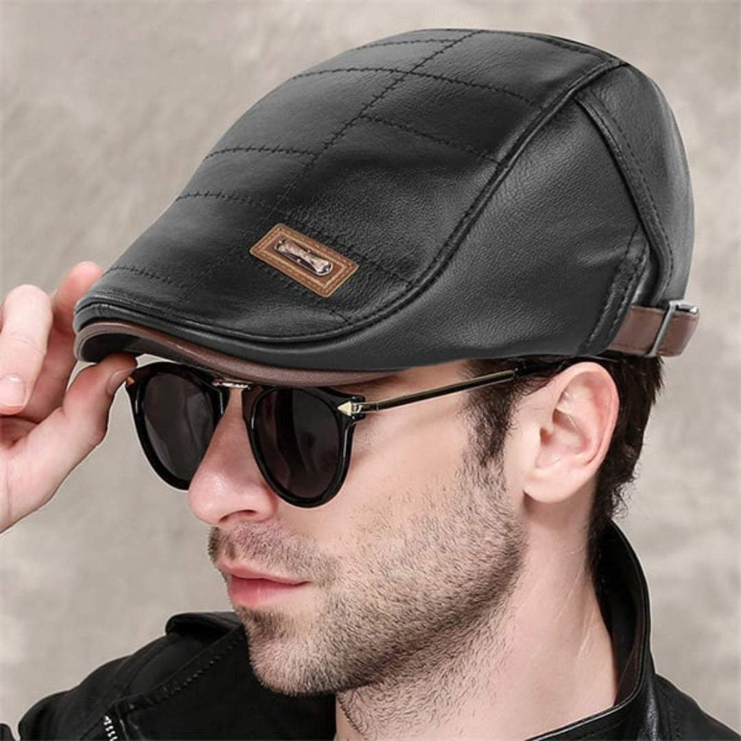 Vintaro™ - Casquette Classique en Cuir pour Homme au Style Rétro (1+1 GRATUIT)
