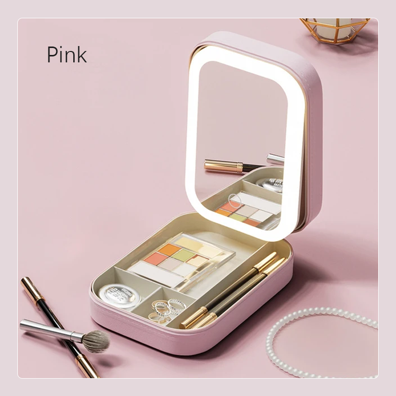 RefletPro™ Miroir de Maquillage LED Tricolore Réglable (🎁 Loupe 5x/10x/15x en Option)