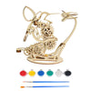HummiMotion™ – Kit de Construction 3D en Bois avec Effet de Mouvement