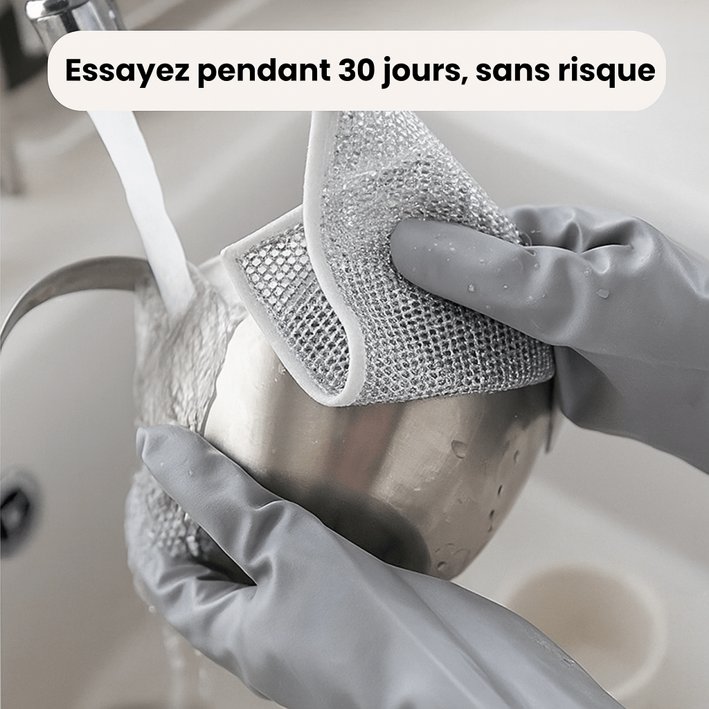 NoMark™ | Résistant et Sans Rayures pour Tous Vos Nettoyages