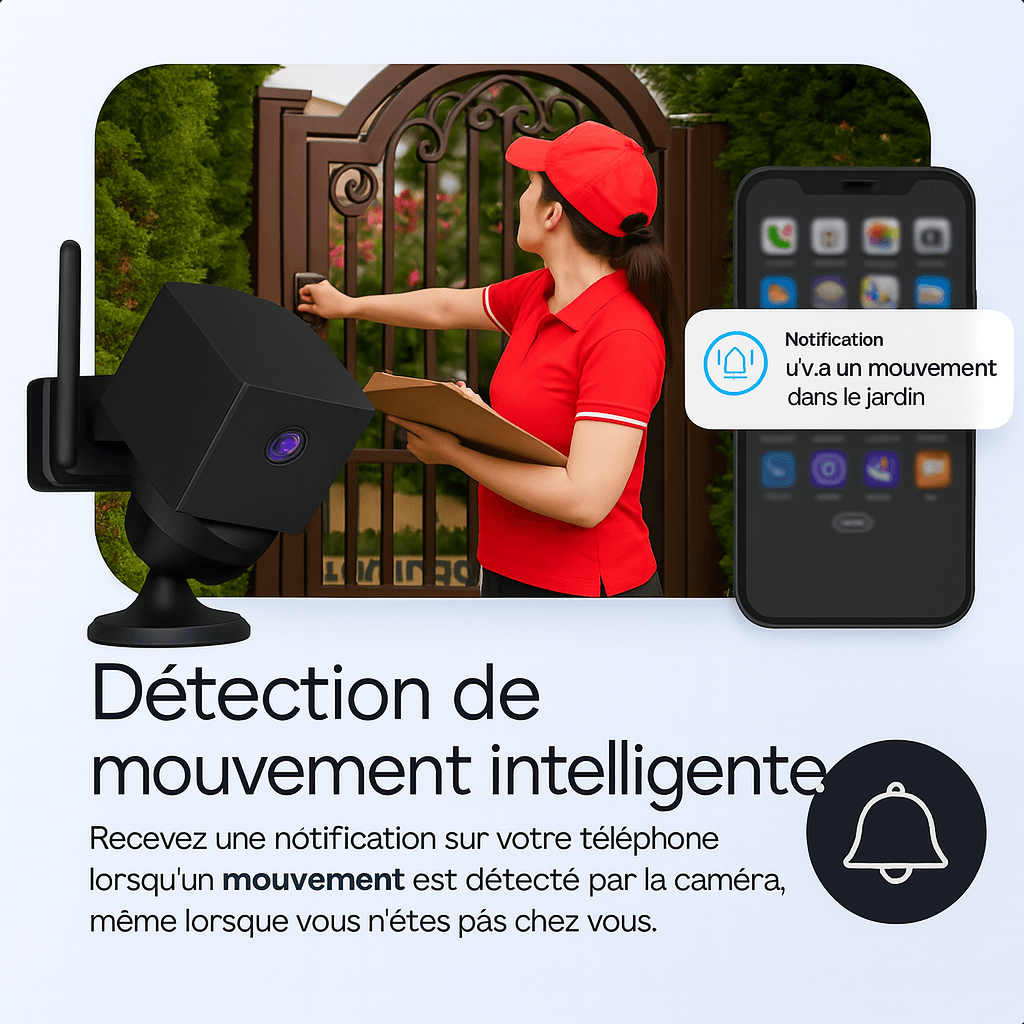 LibreCam™ | Sécurité Totale – Même Sans Internet Ni Électricité