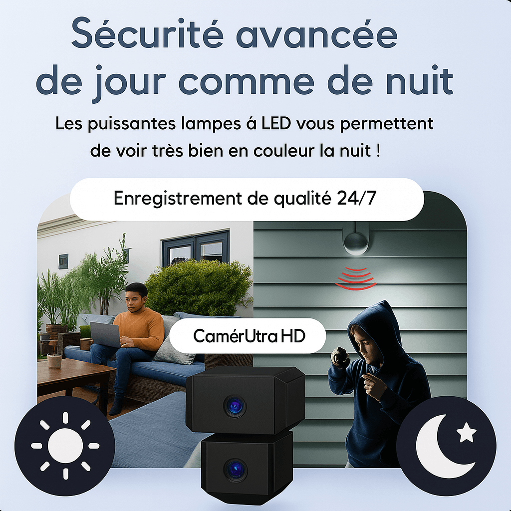 LibreCam™ | Sécurité Totale – Même Sans Internet Ni Électricité