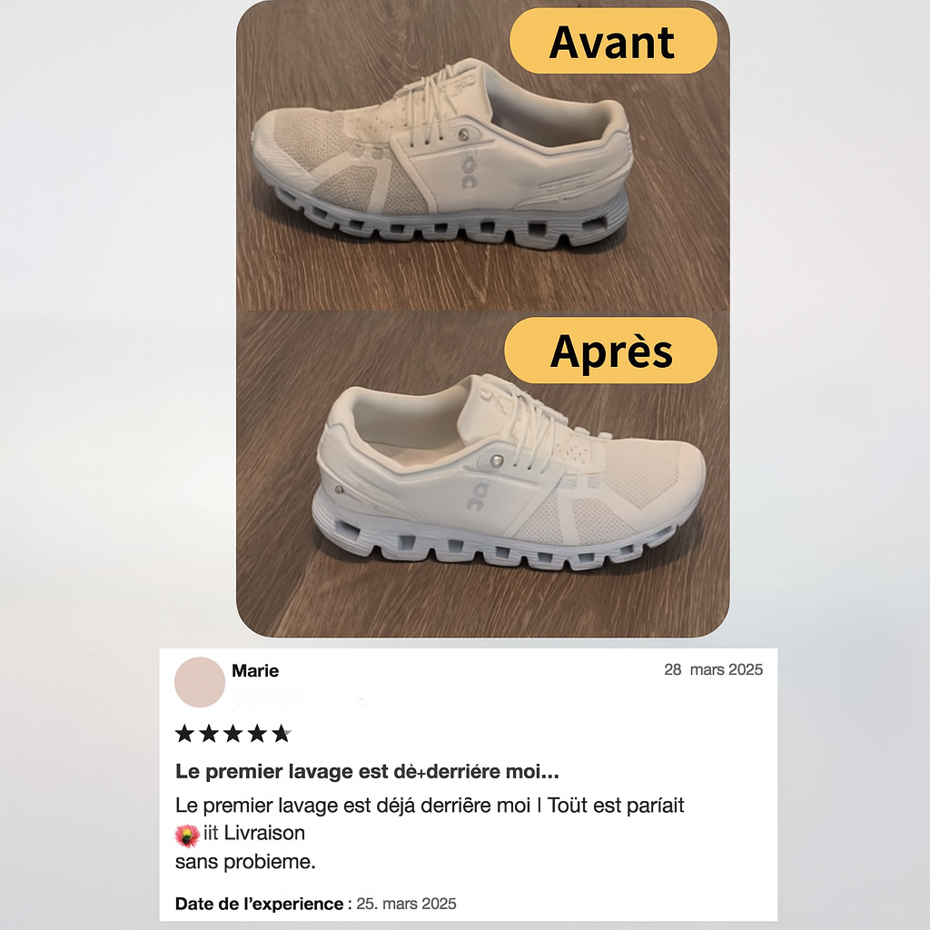 FibreFlash™ Nettoyeur Éclair pour Chaussures