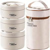 Ensemble LunchMate™ de Boîtes Repas Isothermes Portables