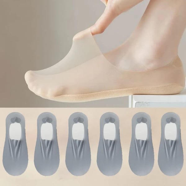 SlipNiet™ Chaussettes Invisibles Confort – Ultrafines & Antidérapantes