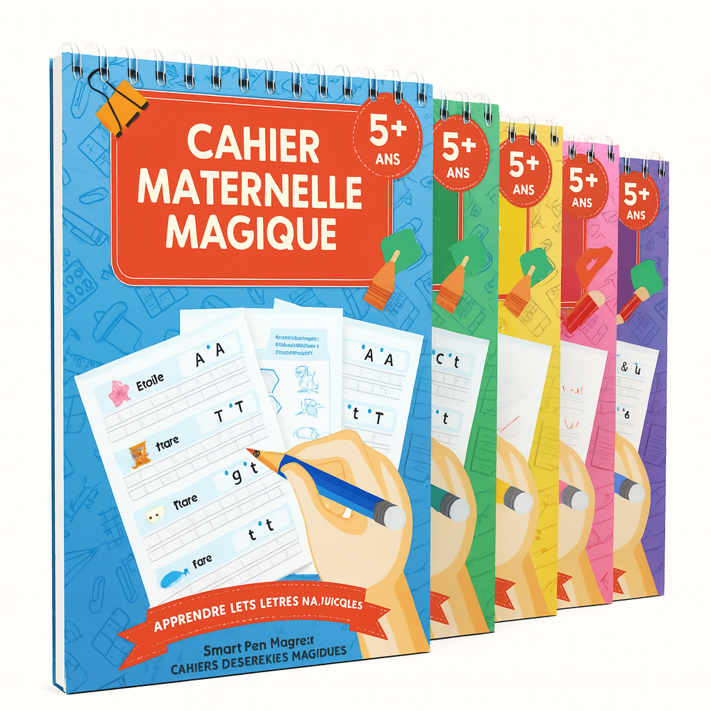 SmartPen Magic™ Cahiers d'Exercices Magiques