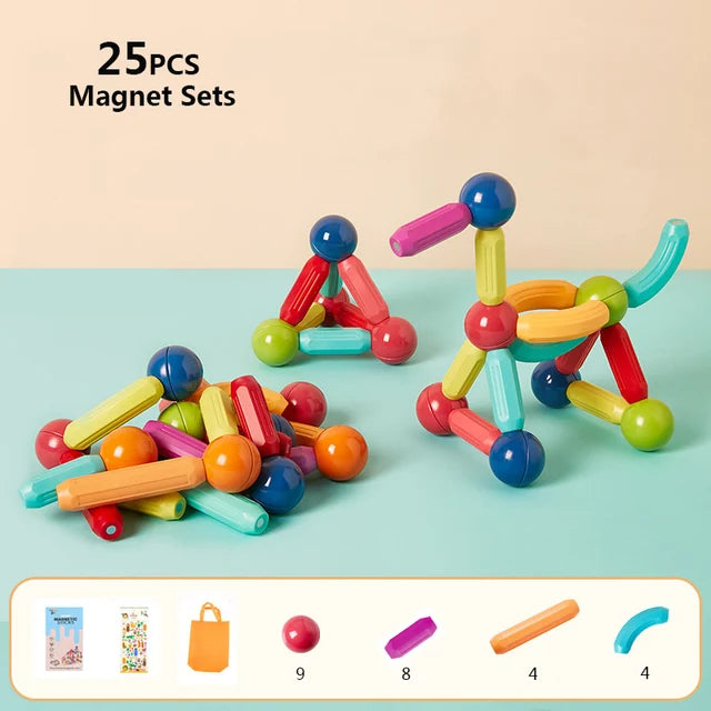 Infinity Magnétique™ - Ensemble de Balles et Bâtonnets Magnétiques
