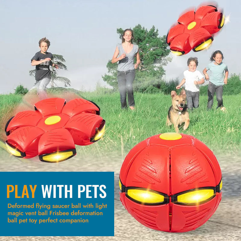 🐾 PawFlyer™ Jouet pour Animaux - Balle Frisbee Volante