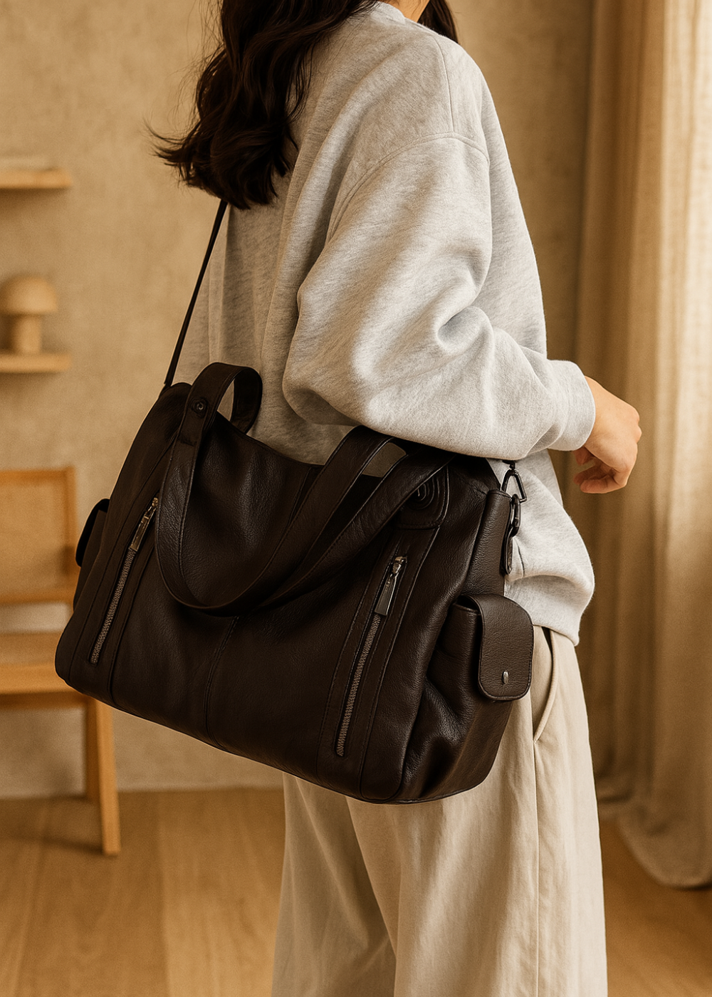 Isabelle™ sac en cuir
