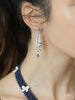Glamora™ Boucles d’Oreilles Vintage en Argent Sterling 925 avec Pierre Précieuse