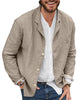 UrbanLinen™ Veste Casual Homme en Coton-Lin - 50 % de réduction, Livraison Gratuite