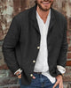 UrbanLinen™ Veste Casual Homme en Coton-Lin - 50 % de réduction, Livraison Gratuite