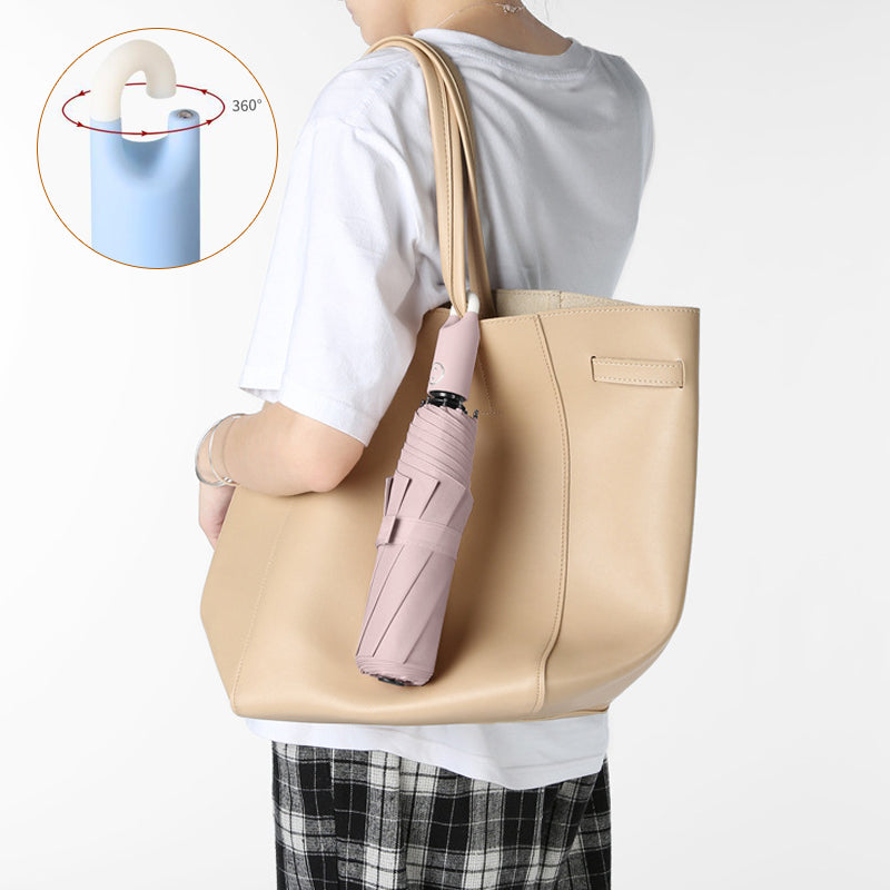 UltraBreeze™ Paraplu Automatique Triple Pliage avec Attache