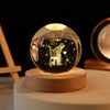 MoonAura™ Lampe Boule Cristal LED USB Magique