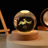 MoonAura™ Lampe Boule Cristal LED USB Magique