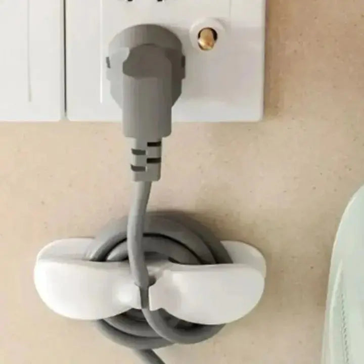 CableGrip™ Organisateurs de Câbles Autocollants – Pour une Maison Bien Rangée (Lot de 10)