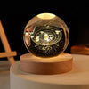 MoonAura™ Lampe Boule Cristal LED USB Magique