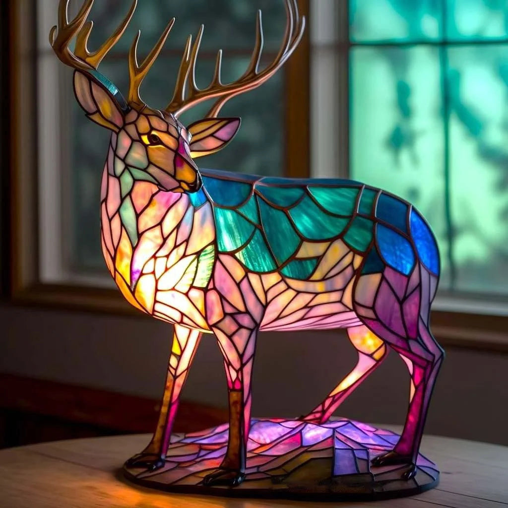 🔥GlowBeast™ Série de Lampes de Table Animalières