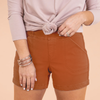 PerfectFit™ Shorts Stretch Twill Femme