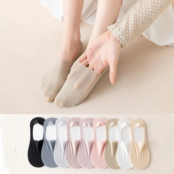 SlipNiet™ Chaussettes Invisibles Confort – Ultrafines & Antidérapantes