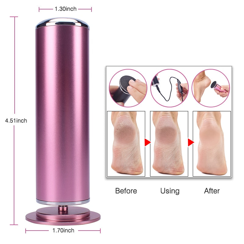 Smoother™ - Râpe Électrique Professionnelle Anti-Callosités