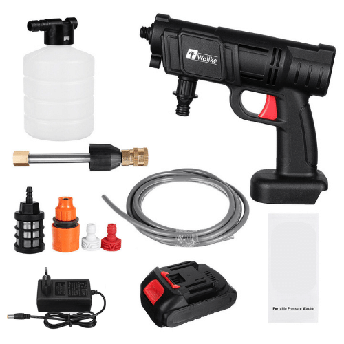 JetWash360™ – Nettoyeur Haute Pression Portable Multifonction