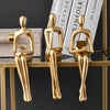 SculptaLuxe™ – Figurines Décoratives Abstraites pour Étagère