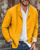 UrbanLinen™ Veste Casual Homme en Coton-Lin - 50 % de réduction, Livraison Gratuite