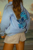 BreezeWave™ Hoodie avec Imprimé Coucher de Soleil Époustouflant