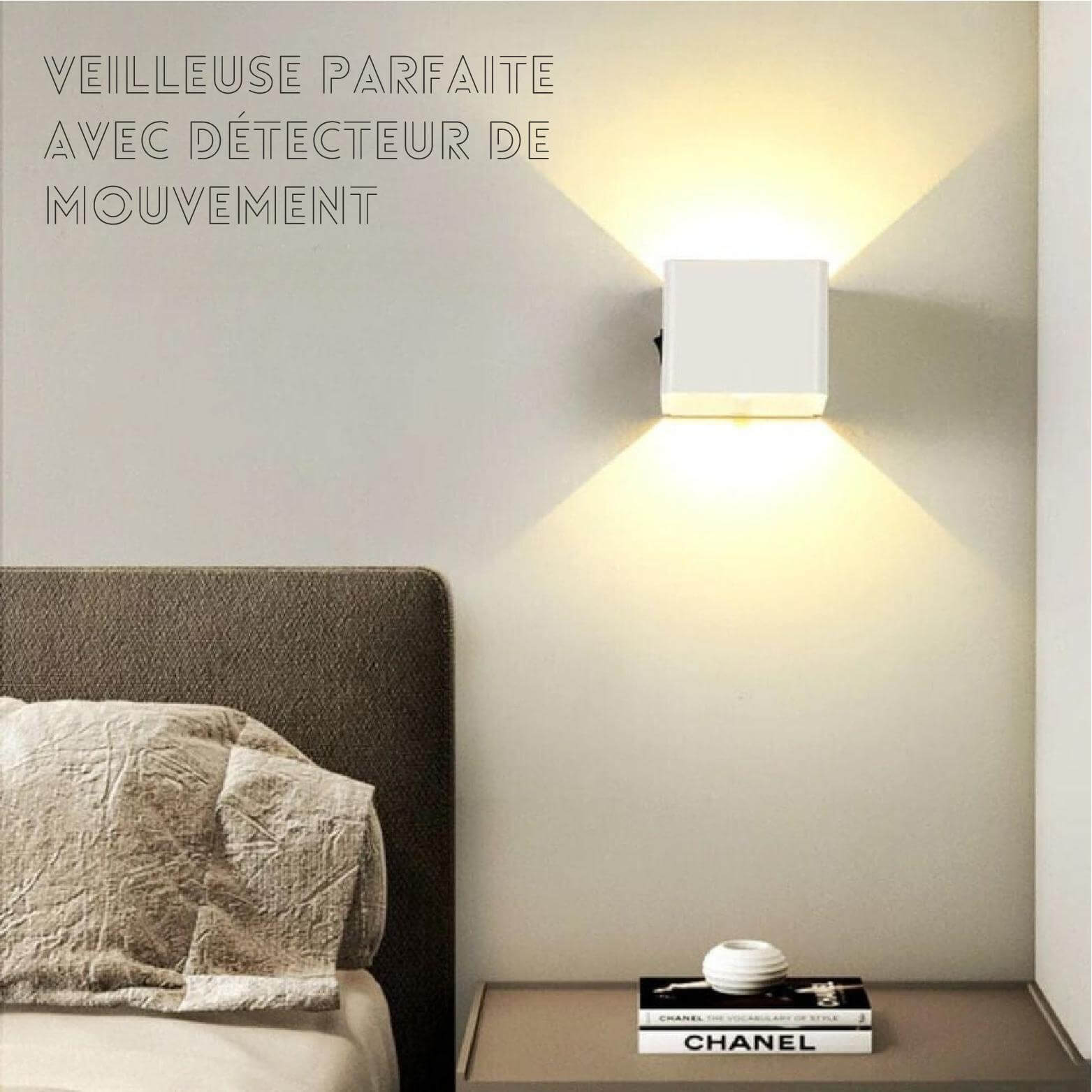 AuraBeam™ | Applique Murale LED Sans Fil