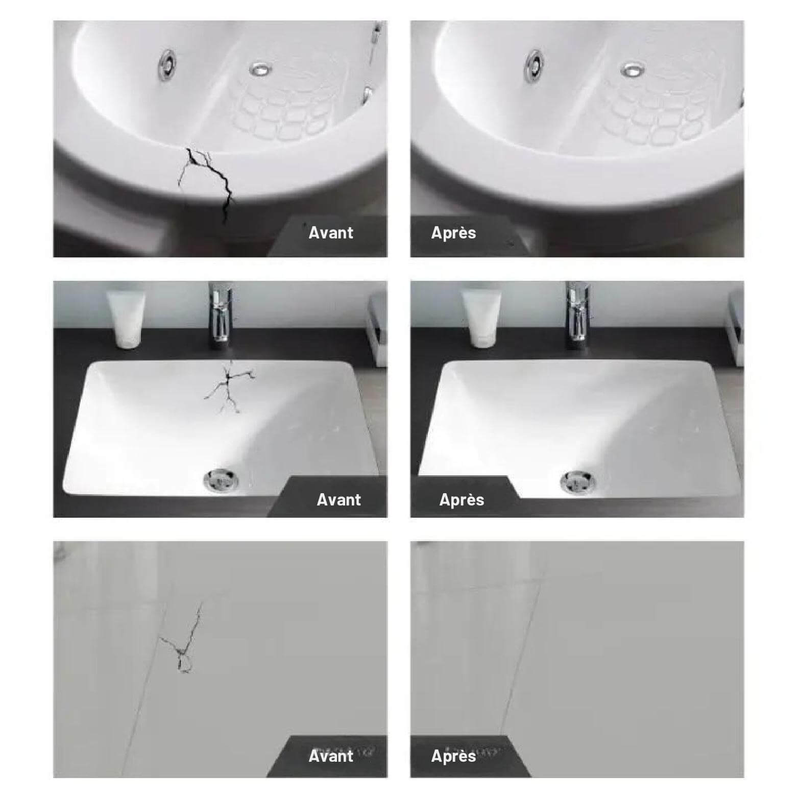 CeramiFix™ – Solution Simple et Abordable pour Carreaux Endommagés