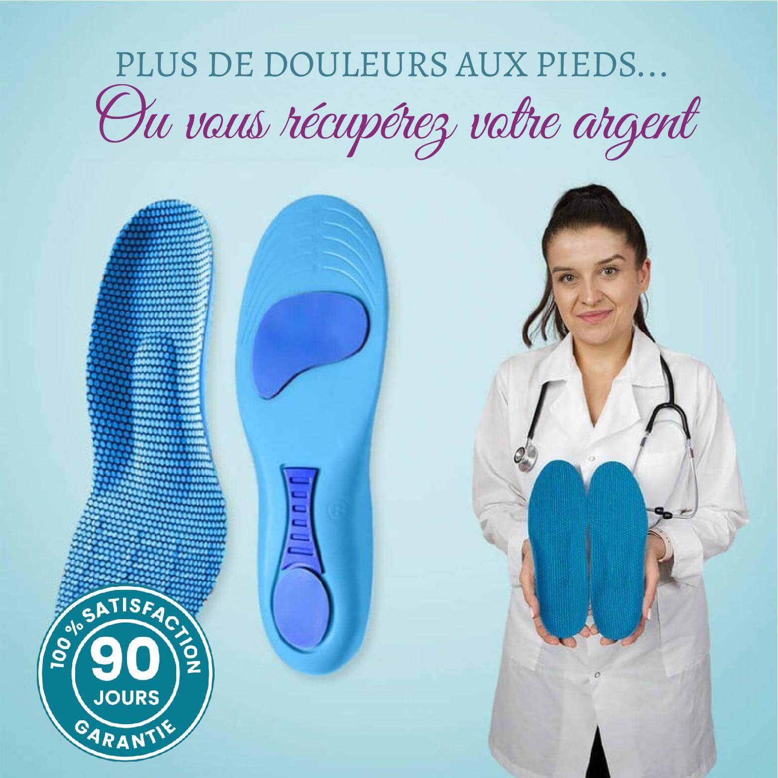 ComforTrek™ - Marchez sans douleur