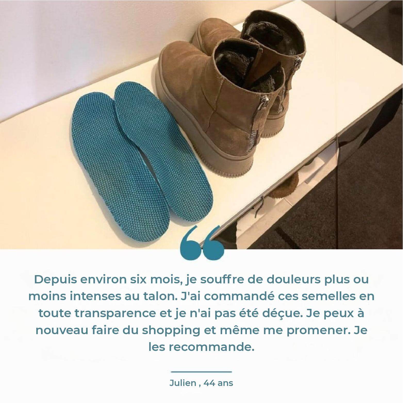 ComforTrek™ - Marchez sans douleur