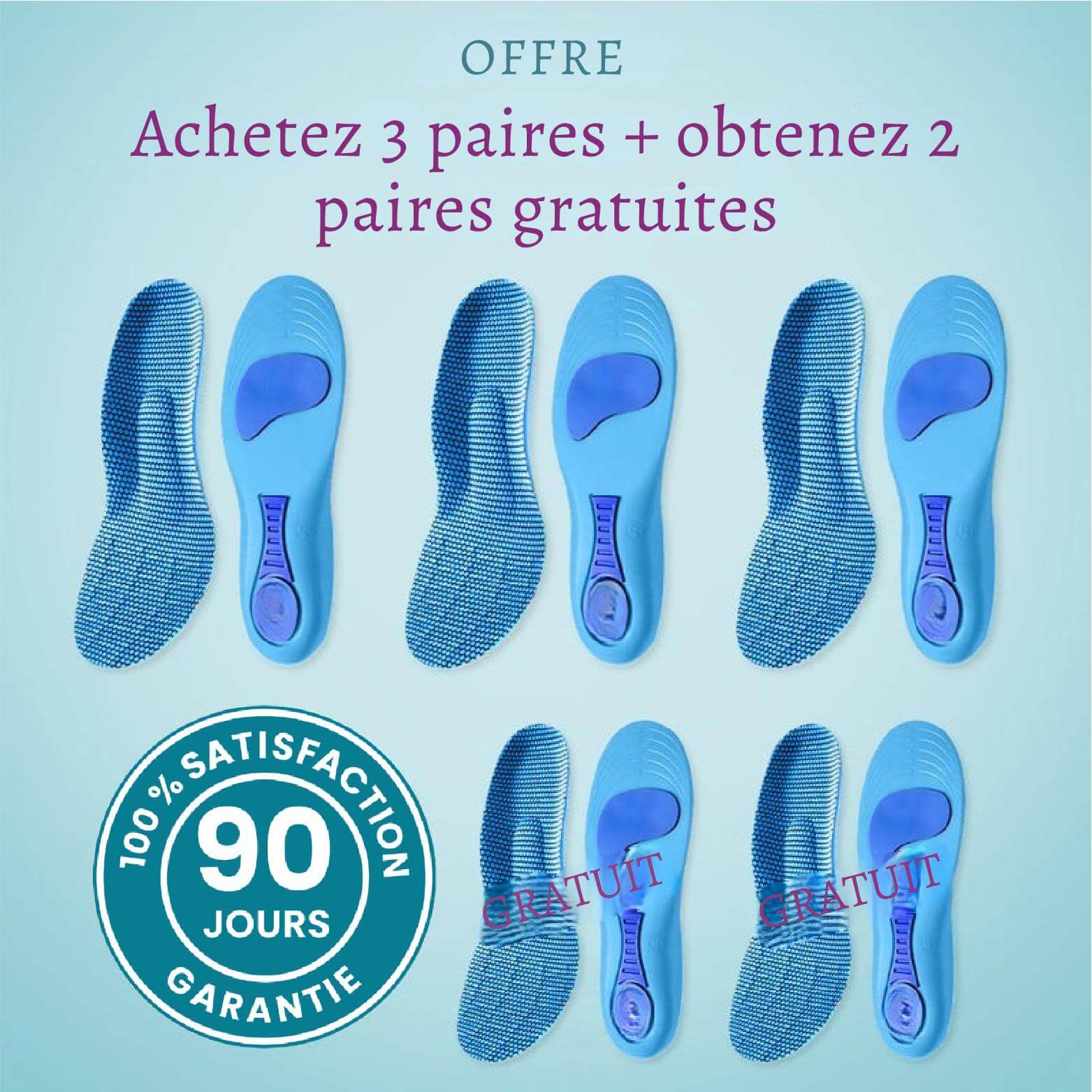 ComforTrek™ - Marchez sans douleur
