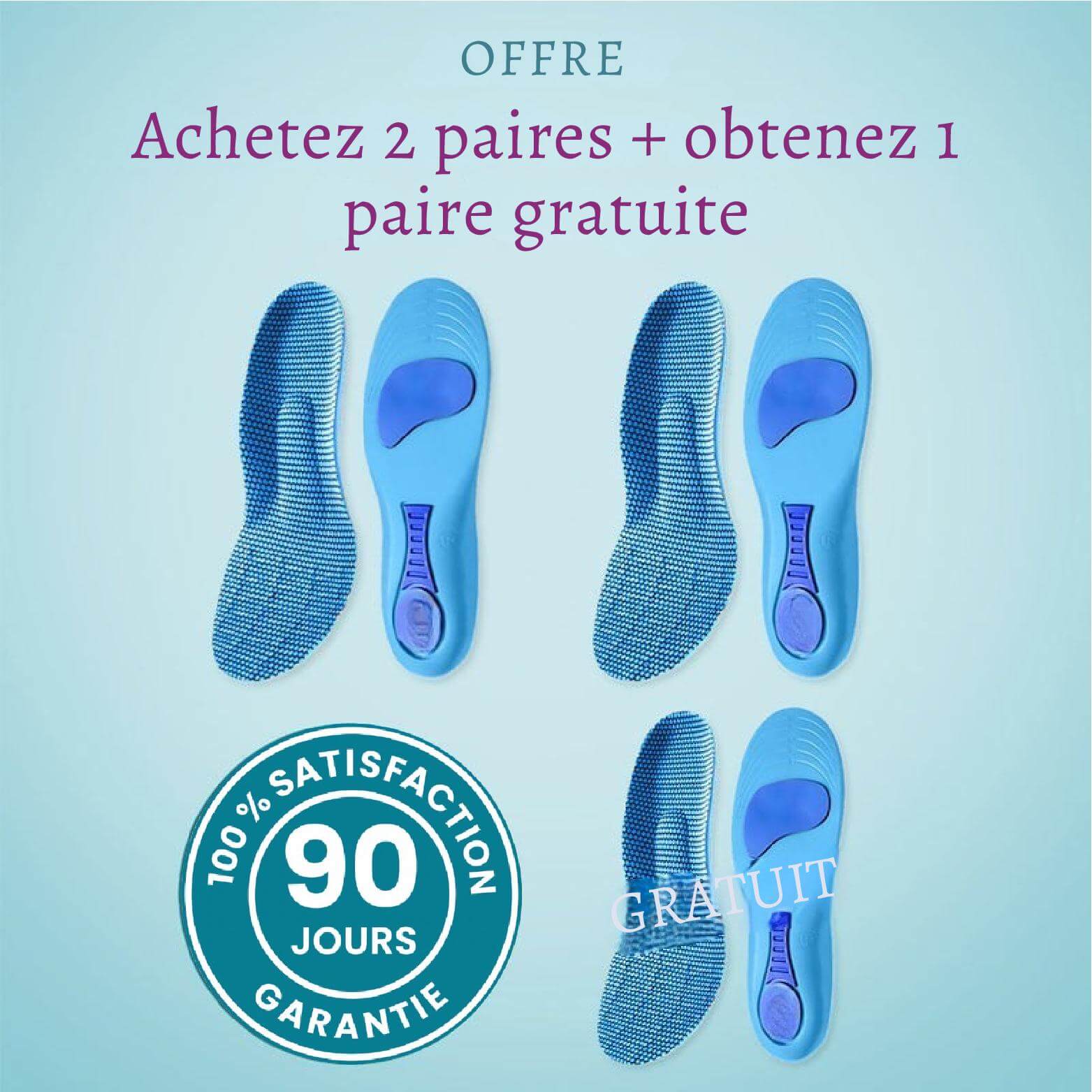 ComforTrek™ - Marchez sans douleur