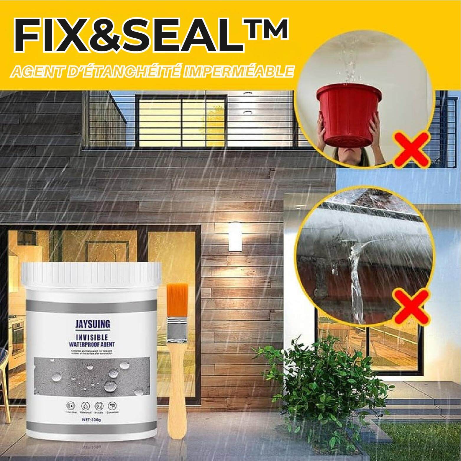 1+1 Gratuit | Fix&Seal™ – Éliminez Définitivement Fuites et Fissures !