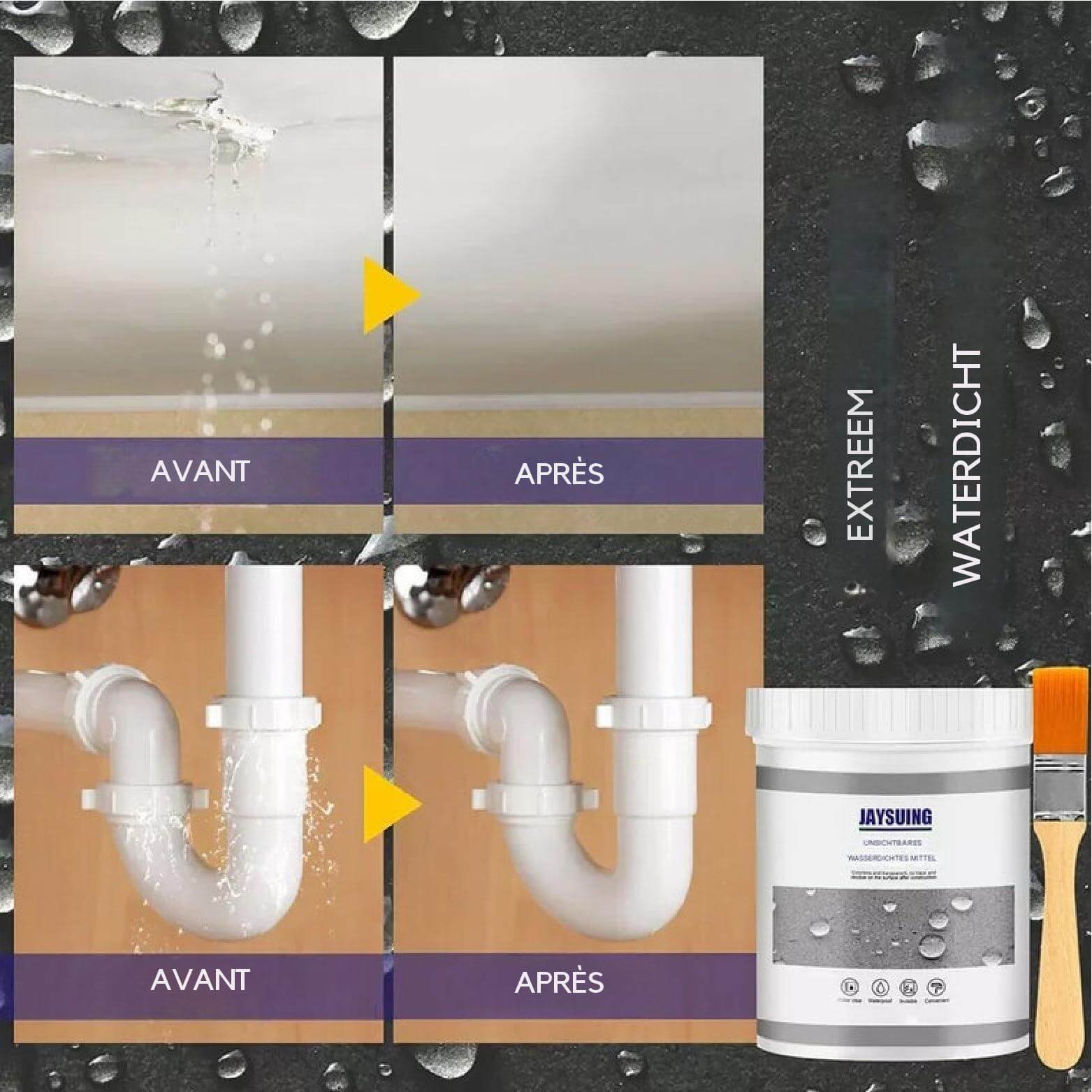 1+1 Gratuit | Fix&Seal™ – Éliminez Définitivement Fuites et Fissures !