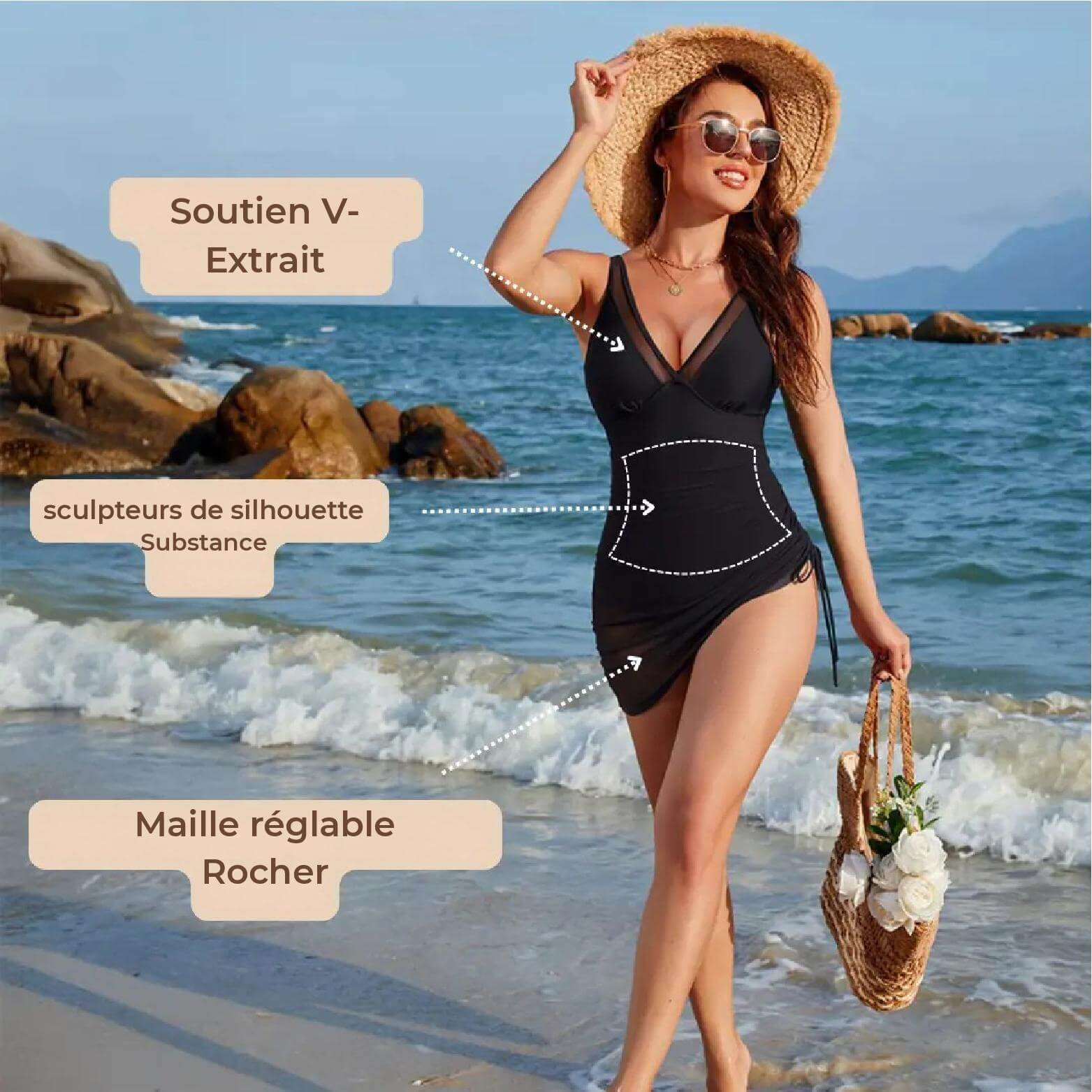 Colette – Maillot De Bain Sculptant
