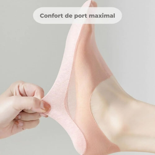 FrostFeet™ Chaussettes Soie Glacée – 5 Paires Pour Le Prix De 2 ! [Dernière Chance Avec Réduction]
