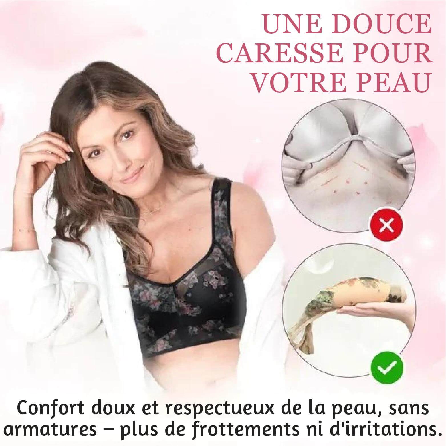 Soutien-gorge actif confortable pour femme - En soie glacée - Grande taille - Sans couture - Sans couture - Avec coussinets amovibles - Pour activités quotidiennes et légères, Argenté., M Soutien-gorge actif confortable pour femme - En soie glacée - Grande taille - Sans couture - Sans couture - Avec coussinets amovibles - Pour activités quotidiennes et légères, Argenté., M