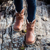 GlacierBoots™ Bottes Imperméables en Cuir de Veau avec Doublure en Laine